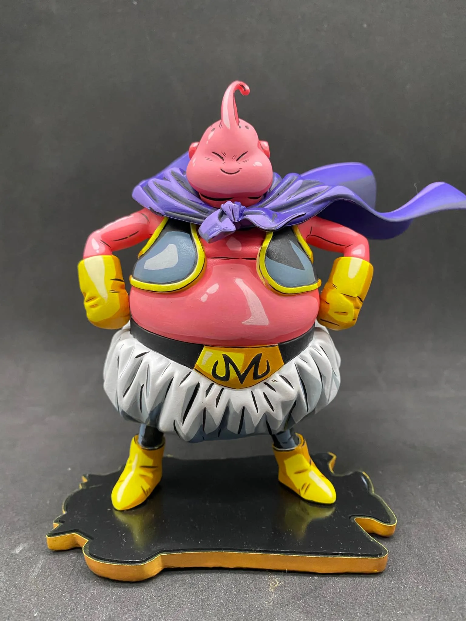 Majin Buu collectible repainted in manga style